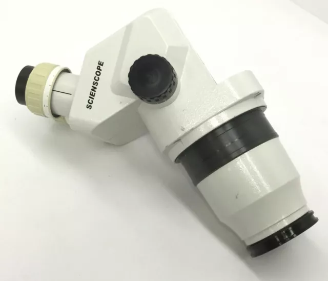 Scienscope SZ-BD-B2 SSZ Model Stereo Zoom Binocular Microscope Head *For Parts*