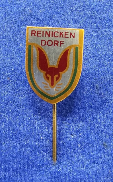 alte seltene Anstecknadel Füchse Berlin Reinickendorfer Fussball Badge Nadel Pin