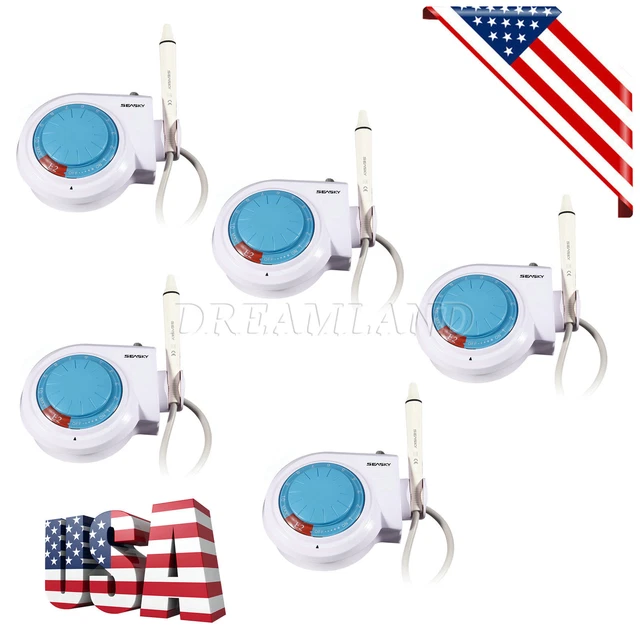 5 x Dental Ultrasonic Piezo Scaler Handpiece Fit EMS Teeth Cleaner USA