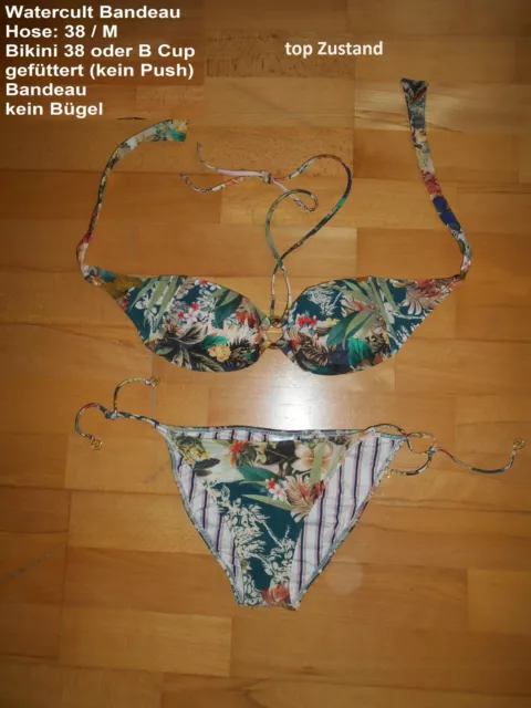 Watercult Bikini M 38/38 B bunt Sommer Damen