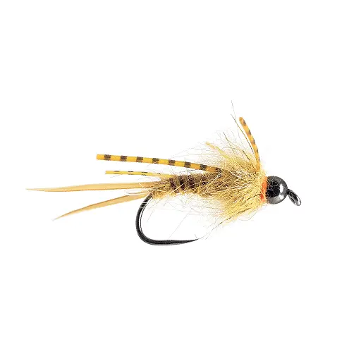 Rubber Legged Trailer Hitch Stonefly Nymph Fly - Tungsten Bead Fly Fishing Flies