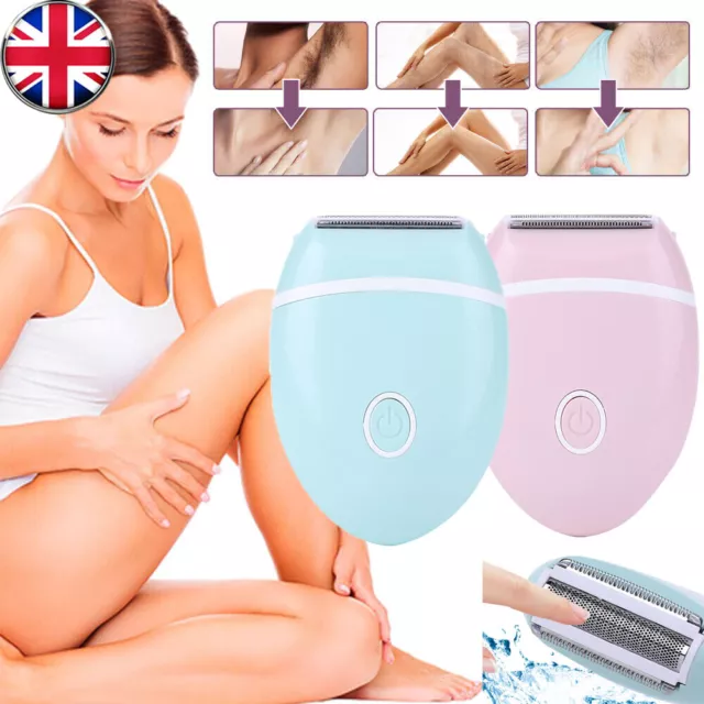 Electric Cordless Wet Dry Body Shaver Pubic Hair Removal Trimmer Razor For Women