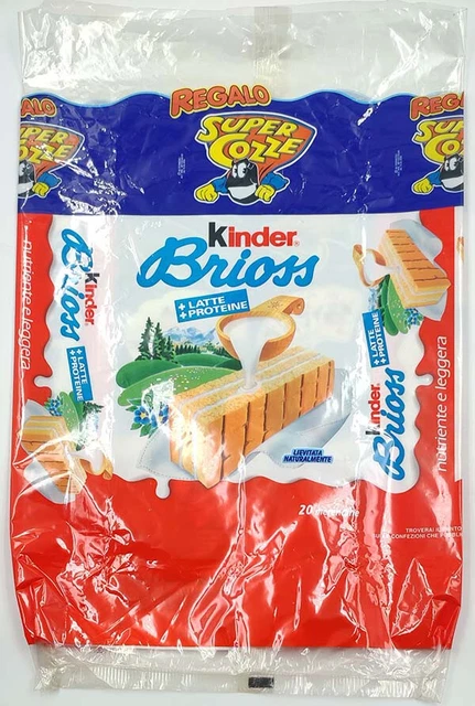 incarto LE AMICOZZE sorpresine confezione SUPERCOZZE wrapping merendine Kinder
