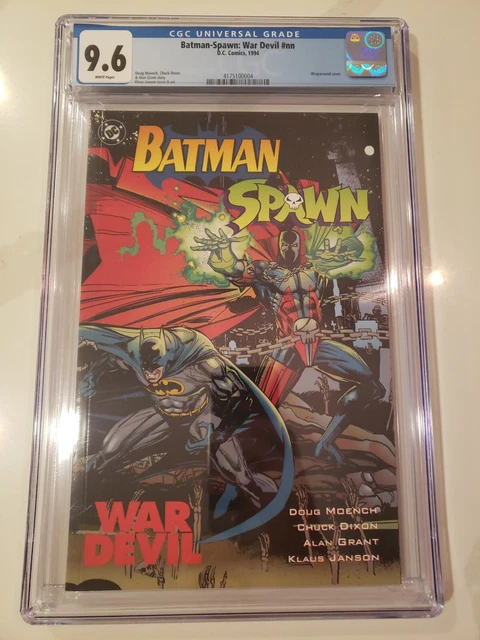 Batman-Spawn War Devil CGC 9.6 DC Image Comics 1994 TPB