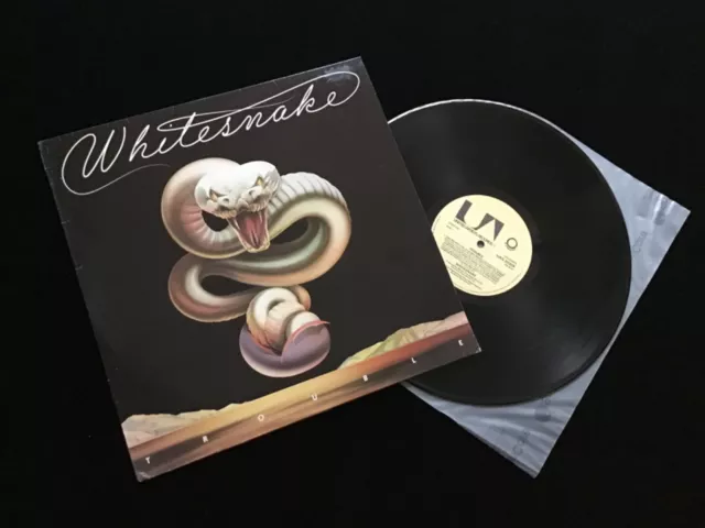 Whitesnake - Trouble - UK Vinyl LP - 1st Repress