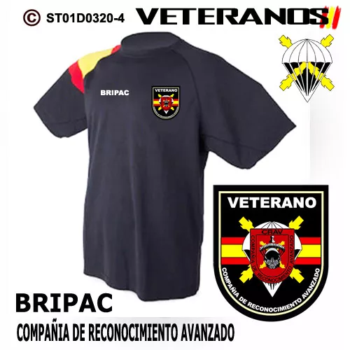 Camisetas Tecnicas: Veteranos Bripac - Compañia De Reconocimiento Avanzado