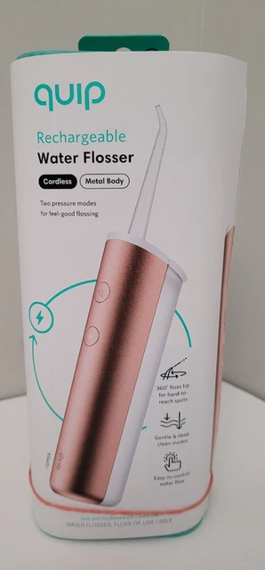 Hilo de agua recargable Quip cuerpo de metal de cobre inalámbrico