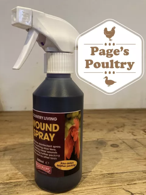 Equimins Country Living Wound Spray Disinfectant 250ml With Trigger Spray RM48
