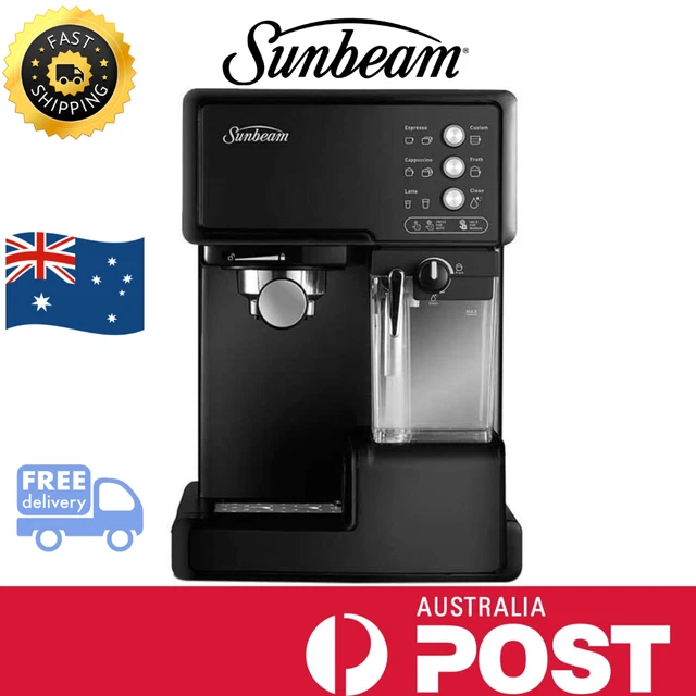 SUNBEAM CAFÉ BARISTA Coffee Machine 2L Water Tank, 15 Bar
