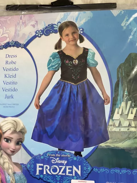 FROZEN Classic Anna Dress Size 3-4 Rubies 889543 Disney Dress Up as Anna/Frozen