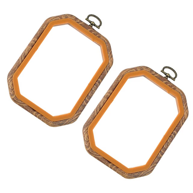 2pcs Nähen Ringe Hoops DIY Stickerei Kreis Stickerei Hoops Stickerei Kreis 8