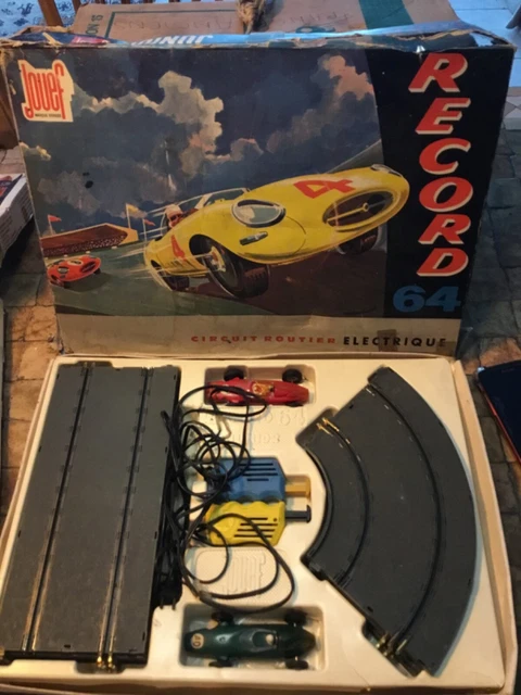 Circuit Jouef Record 64 – Voiture Ford GT Baby Junior, France, D'occasion (incomplet)