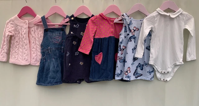 Girls bundle of clothes age 9-12 months Bluezoo H&M Tu