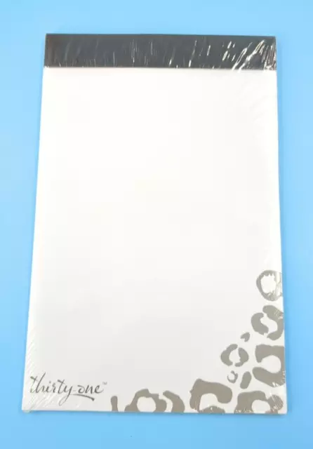 Thirty One 8 1/2 inch X 5 1/2 Inch Notepad Paper Refill - NEW- For Tri Fold N Go