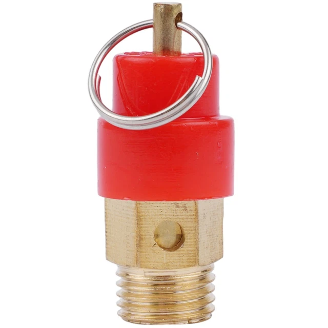 EsportsMJJ Valvola Di Controllo Filettata In Ottone 90° Per Compressore D'Aria - Connettore Maschio, Strumentazione - 4