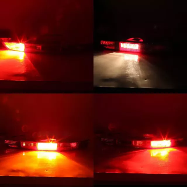 Heckleuchte Rückleuchte Schlusslicht Reflektor Paar für Audi Q5 08-17 Smoked DHL 2