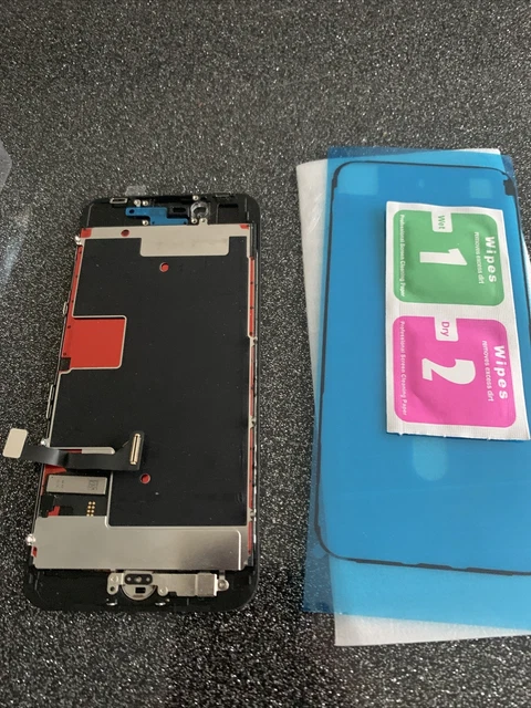 Apple Écran LCD etVitre Tactile pour iPhone 8 Noir