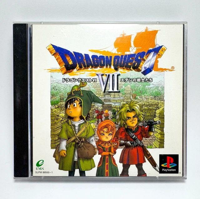 Jeu vintage PlayStation 1 ps1 dragon warrior 7 VII - Jeux vidéo