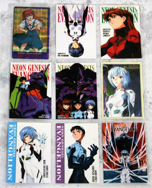 Neon Genesis Evangelion NGE 9 Anime Gainax Sammelkarten Japan 1997