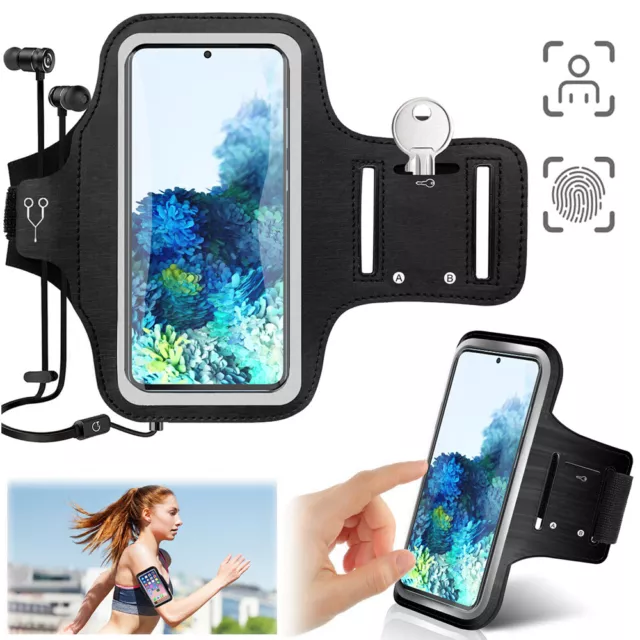 Sports Armband Phone Holder Arm Band Jogging Gym Running For iPhone Samsung 2