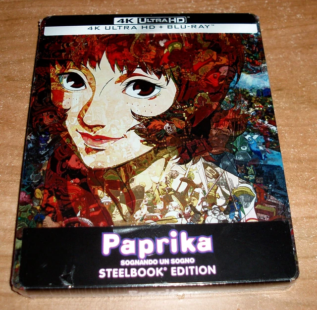 PAPRIKA DETECTIVE DE Los Sogni (Papurika) 4K UHD+BluRay Steelbook