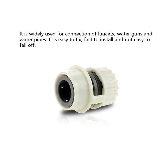 Universal Garden Watering Hose Pipe SET Tap-Connector-Adaptor Attach-new S2W7 11