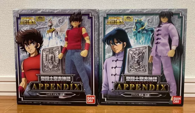 Saint Seiya Saint Cloth Myth Appendix Pegasus Seiya Dragon Shiryu figure Bandai