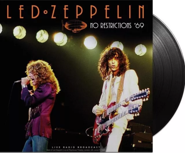 LED ZEPPELIN Live No Restrictions '69 12" 180g Vinyl LP NEW