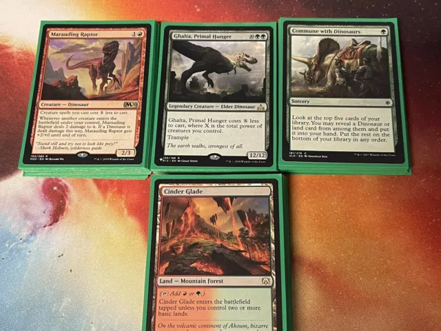 Mtg Pioneer Dinosaur Enraged Deck