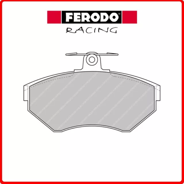 FCP1312H#23 PASTIGLIE FRENO ANTERIORE SPORTIVE FERODO RACING VOLKSWAGEN Caddy 1.