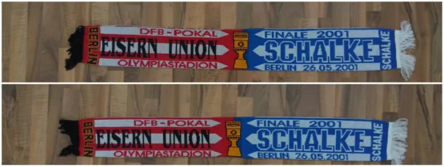 Fan Begegnungsschal FC Schalke 04 - DFB Pokal - Eisern Union Berlin