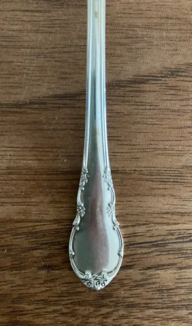 Lunt Modern Victorian Sterling Silver 4 7/16" Demitasse Spoon No Mono FR. SH.