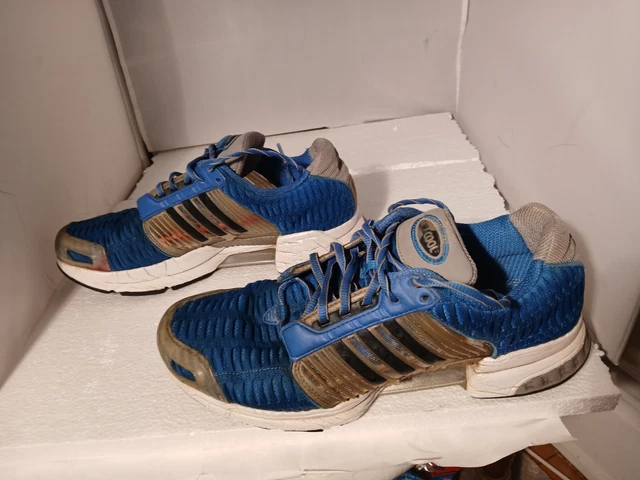 adidas gazelle silver green womens Vintage Adidas Climacool Sneakers US 10.5  dla dushy