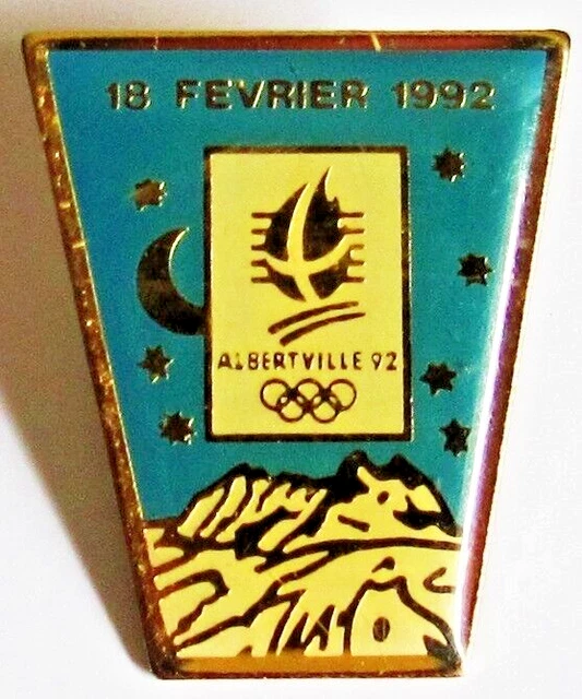 Vie Jeux Olympique's d'Hiver Albertville 92 Olympic pin 2 Vie Jeux Olympique's d'Hiver Albertville 92 Olympic pin 2