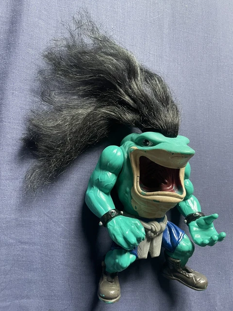 Figurine Street Sharks Power Bite Piranoid 1995 Wise designs figure rare 95