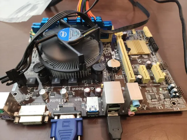 Motherboard, CPU  & Memory Asus H81M-K Celeron G1820 2.7Ghz 16GB DDR3 Ripjaws