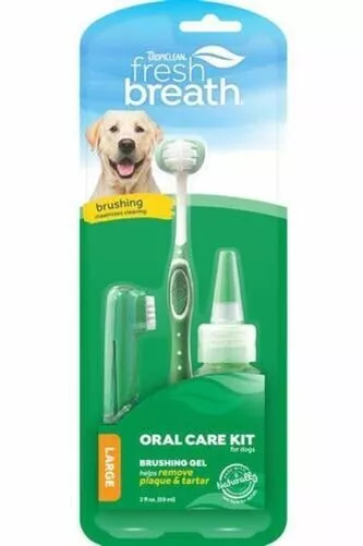 TropiClean Hygiène Buccale Kit Chiots Et Chien