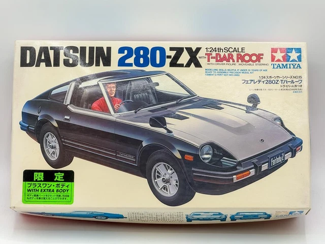 TAMIYA 1/24 DATSUN 280ZX T-Bar Roof Model Kit Plus One Body New ...
