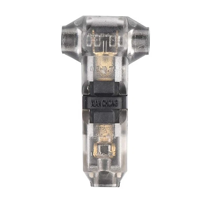 Connecteur en nylon pour câblage facile résistant à l'usure 1 broche en forme