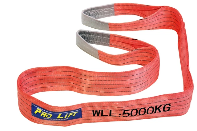Imbracatura rotonda nastro di sollevamento 5t cinghia di sollevamento 2 passanti lunghezza 3 m 2 strati WS53J 02380