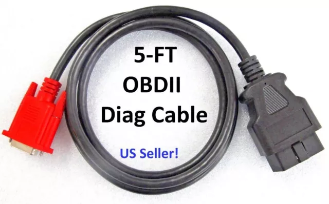 OBD2 OBDII Main Cable for Launch Creader CR 619 Scanner Code Reader Scan Tool