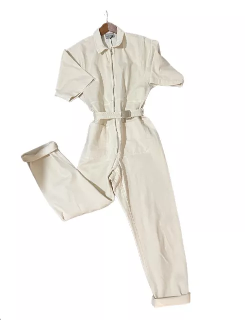 Rachel Comey Drill Jumpsuit Workwear Utilitarian Style NY Designer Denim