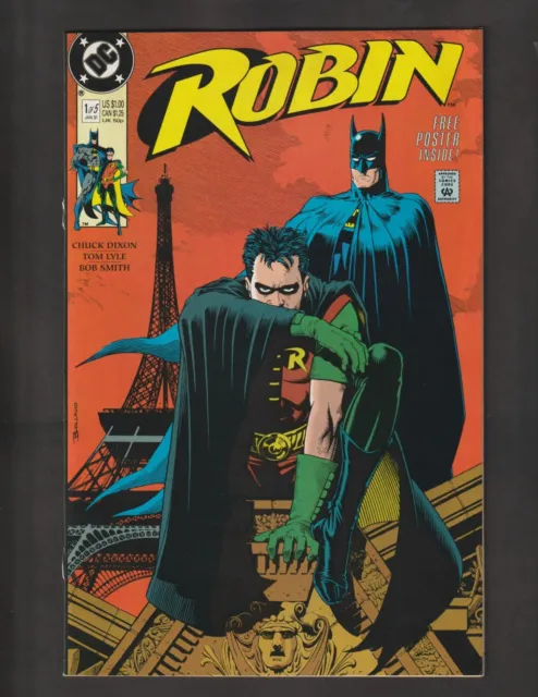 Robin #1  DC Comics (1990) Free Poster intacted
