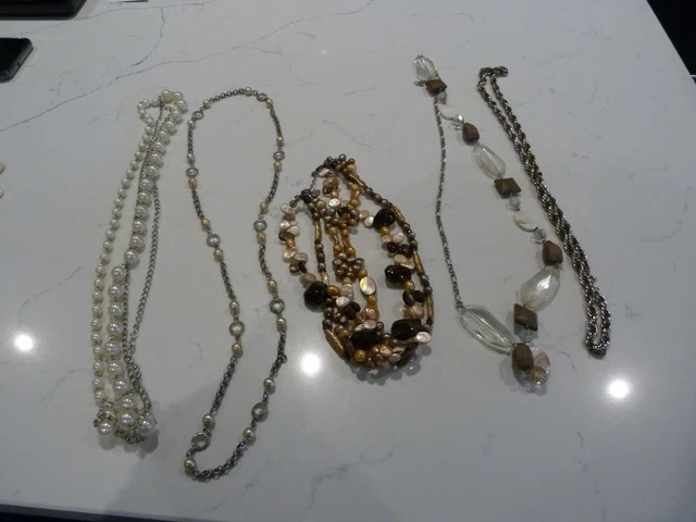Vintage Costume Jewellery x 10