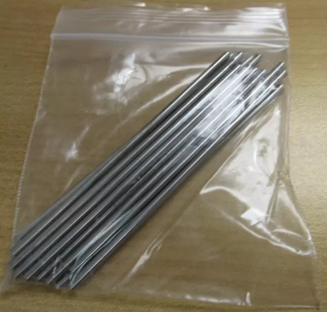 Lot Of 19 Cenco Grinding Precision HSS Drill Blanks 1/8" X 4-1/4" Long
