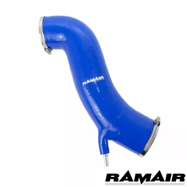 Blue Ramair Silicone Induction Intake Pipe for Ford Fiesta ST 180 MK7 Ecoboost