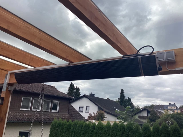 Infrarot-Dunkelheizstrahler 3200w