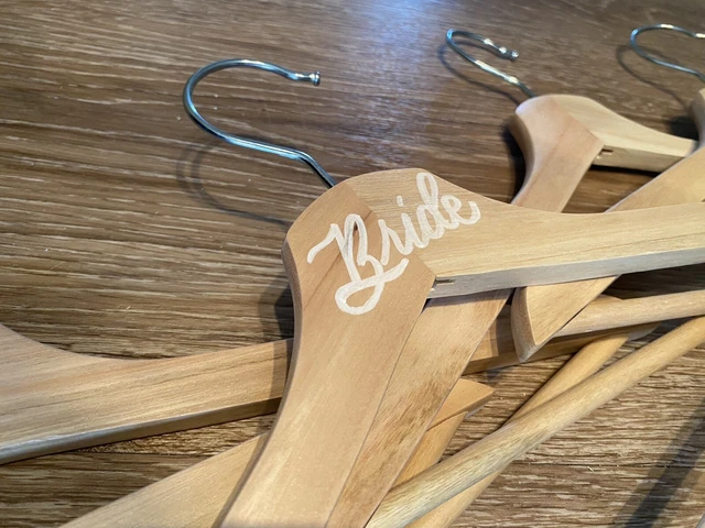 Bride Hanger (Hand Calligraphy)