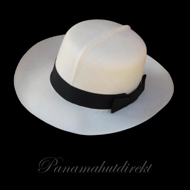 Genuine Panama Hat from Montecristi "Óptimo" fino,  Men Woman Straw Fedora Sun