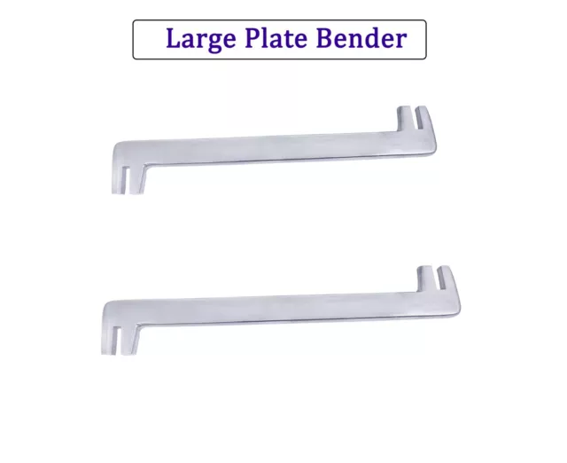 Pair large plate bender heavy duty Veterinary Surgical SS Instrument